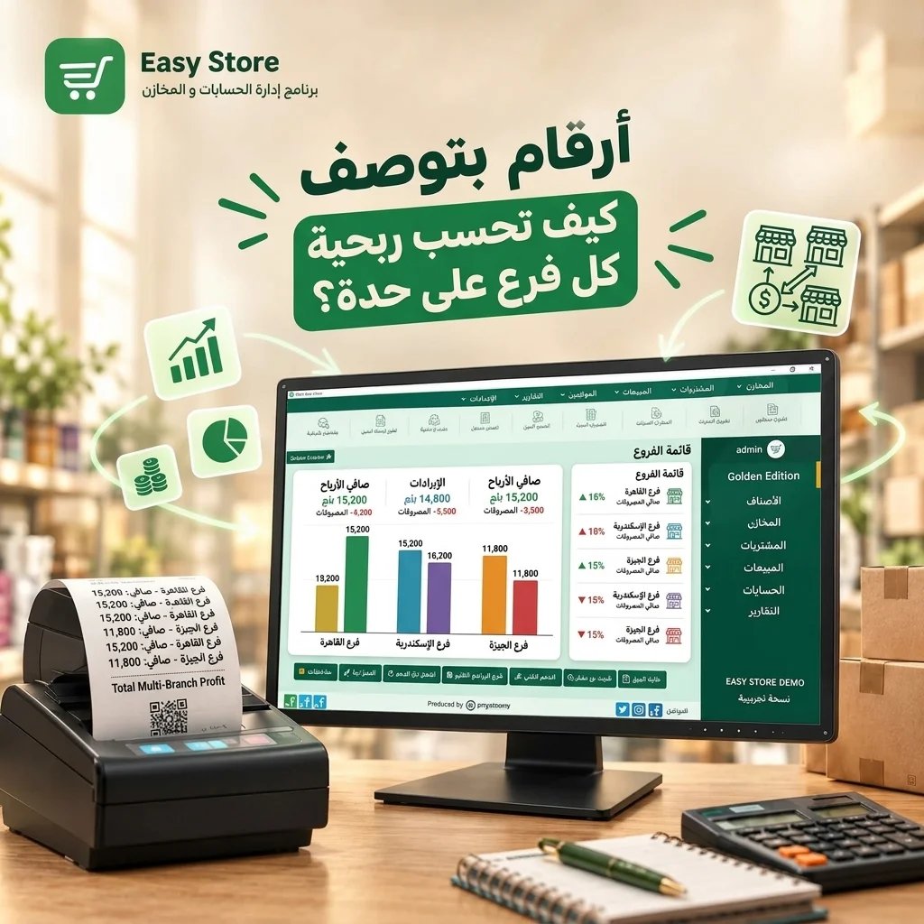 كيف تحسب ربحية كل فرع على حدة في محلك التجاري؟