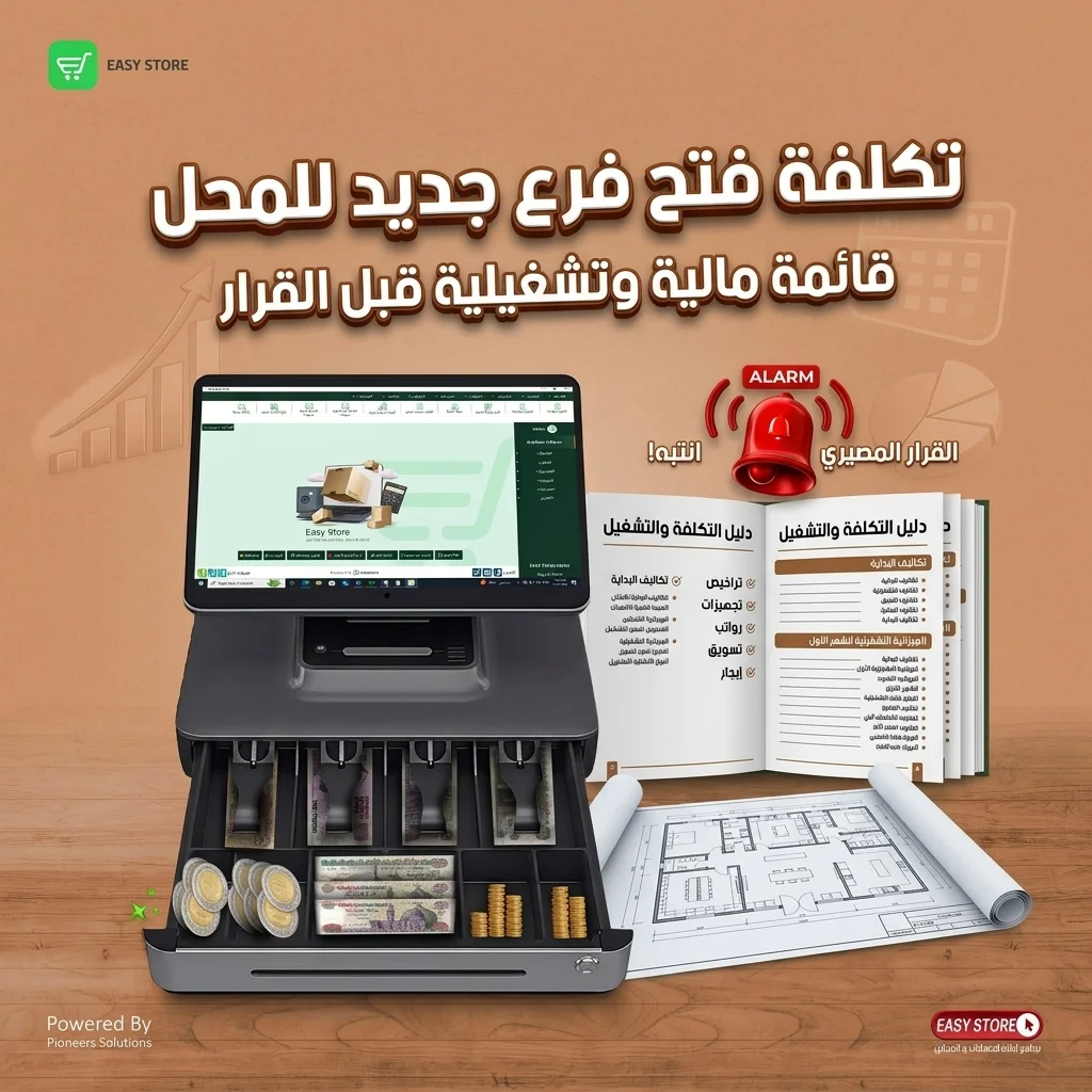 تكلفة فتح فرع جديد للمحل: قائمة مالية وتشغيلية قبل القرار